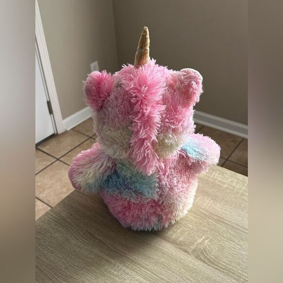 NWOT … Multicolor “Plush” Unicorn - Picture 2 of 2